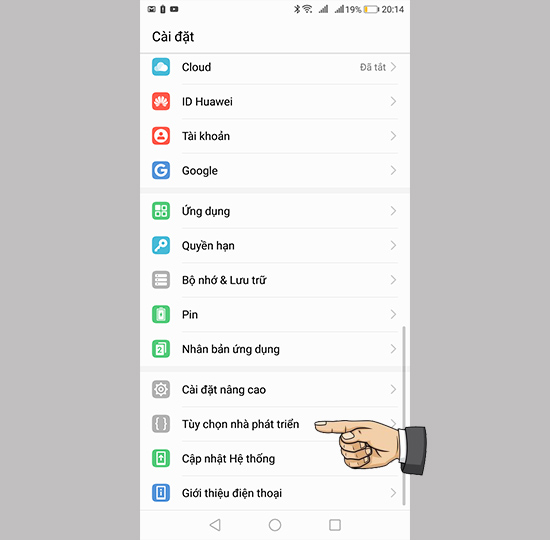 Chế độ nhà phát triển